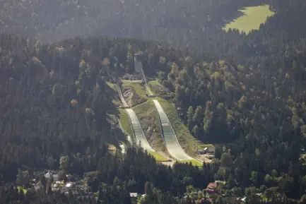 Skispringen im Schwarzwald